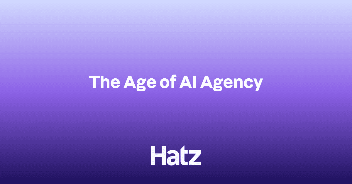 The Age of AI Agency