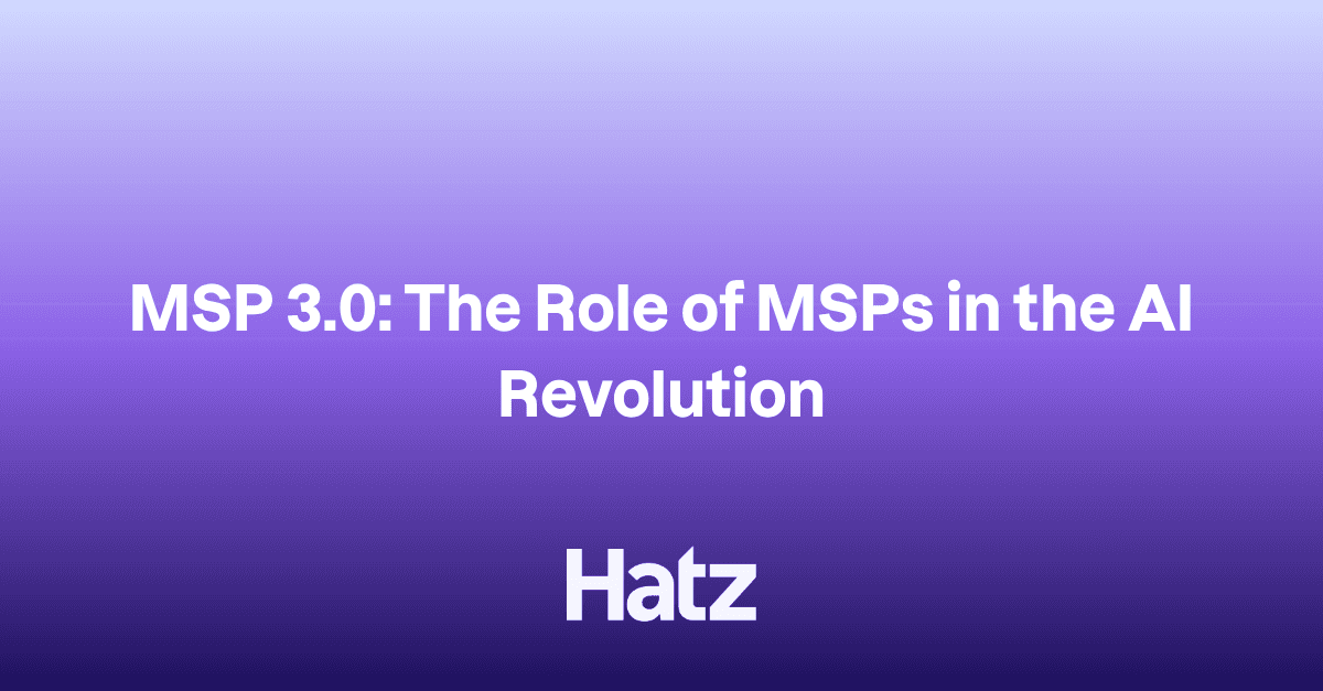 The Role of MSPs in the AI Revolution